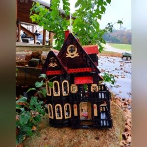 Hand-painted Modern Gothic Jane Eyre Type Doll House Christmas gift limited time